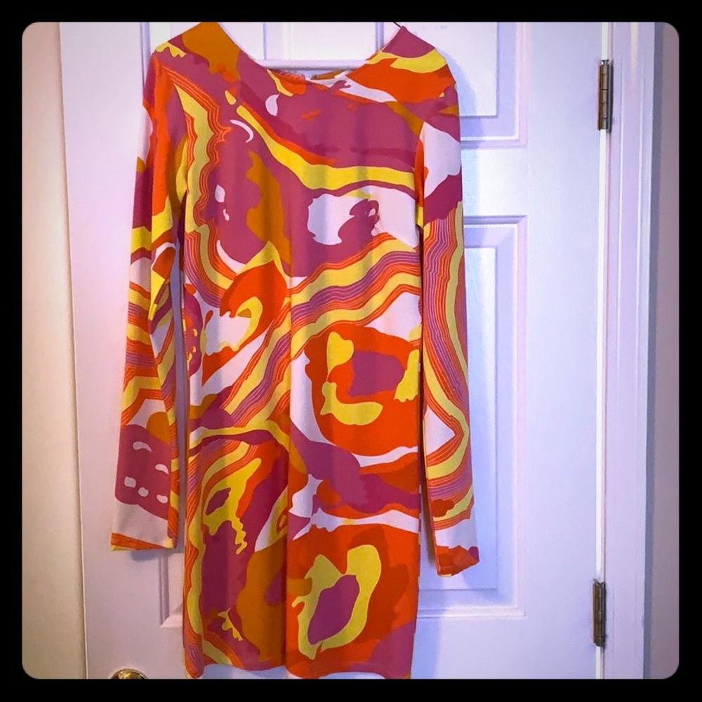 Julie Brown long sleeve Dress Large